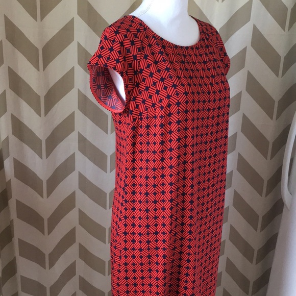 Merona Geo Pattern Dress - Picture 2 of 6
